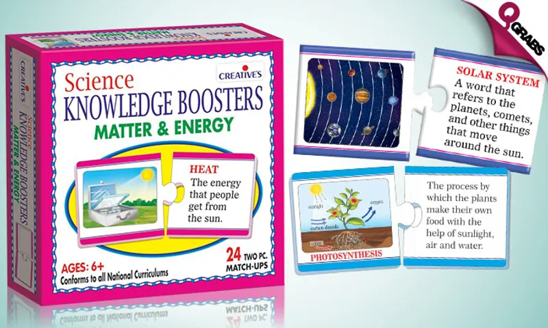 Science Knowledge Booster Puzzles!